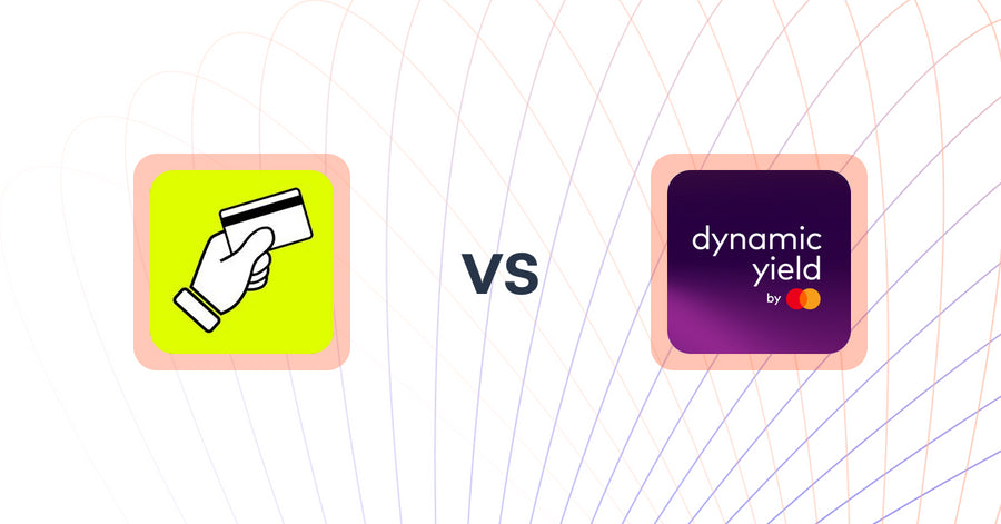 Shopify Upsell and Cross-sell Apps: CartFee: Add Credit Card Fees vs Dynamic Yield by Mastercard