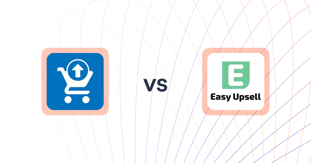 Shopify Upsell and Cross-sell Apps: Ecom Cart Upsell Elite vs Easy Upsell