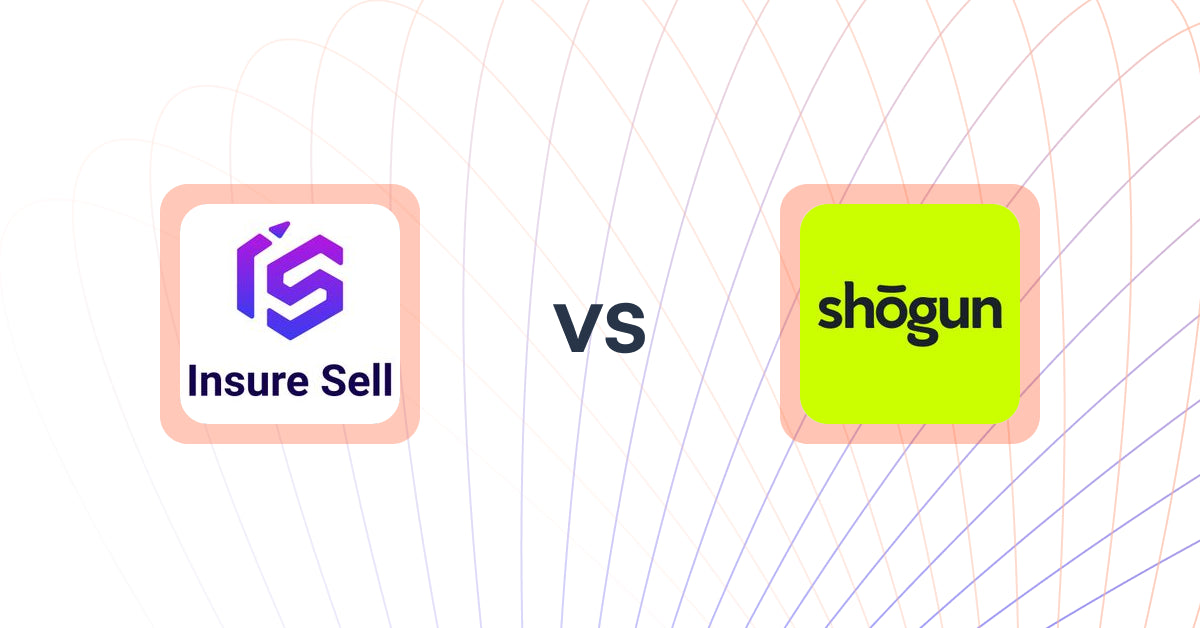 Shopify Upsell and Cross-Sell Apps: Insure Sell vs. Shogun ‑ Landing Page Builder