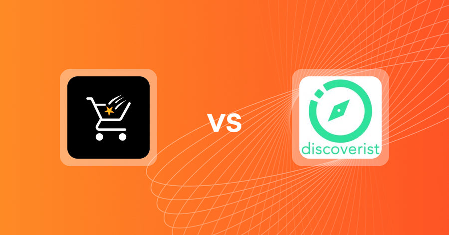 Shopify Upsell and Cross-sell Apps: Checkout Star: Improve AOV,CRO vs Discoverist AI Recommendations