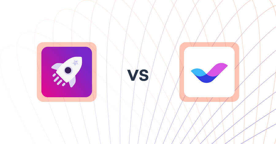 Shopify Upsell and Cross-sell Apps: AOV Booster ‑ Bundles & Upsell vs Veda Landing Page Builder