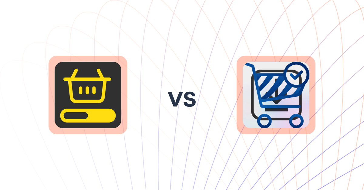 Shopify Upsell and Cross-sell Apps: MVR Free Shipping Bar & Upsell vs. VTN Checkout Plus