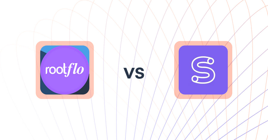 Shopify Upsell and Cross-sell Apps: Rootflo AI Quiz, Banner, Nudge vs Shopcast: Product Recommender