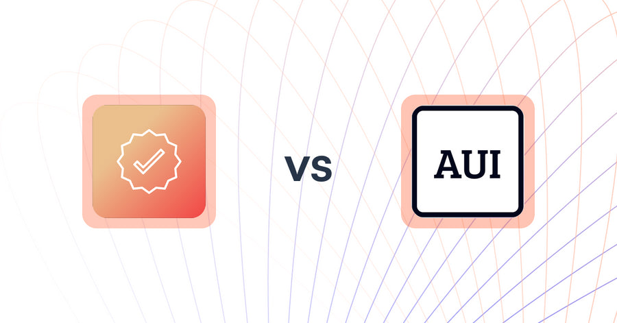 Shopify Upsell and Cross-sell Apps: Mega Verified Product Badges vs AUI Generative AI Agent