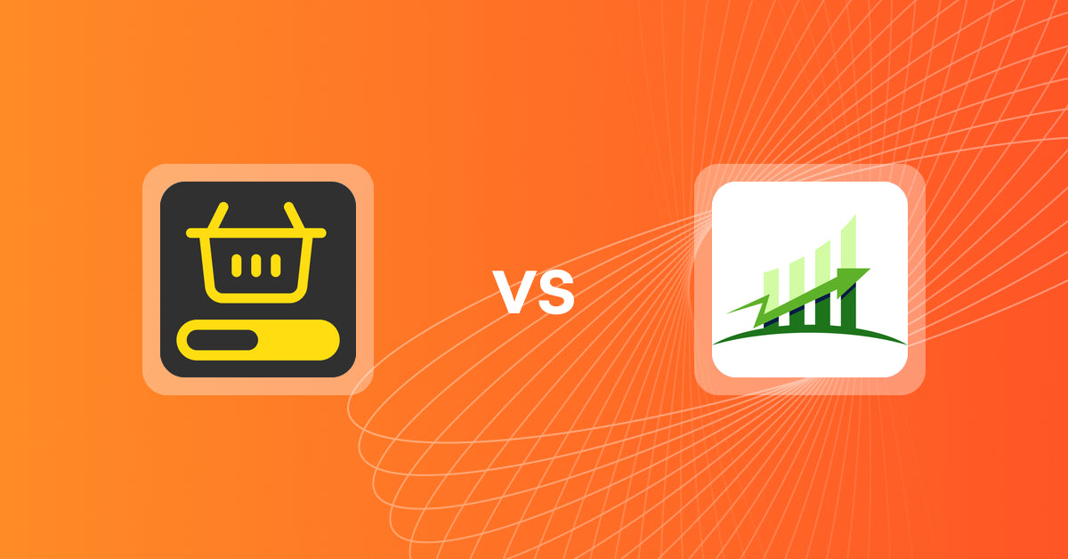 Shopify Upsell and Cross-sell Apps: MVR Free Shipping Bar & Upsell vs PeecAI: AI Recommend Engine