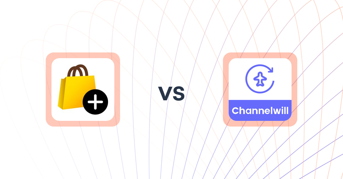 Shopify Upsell and Cross-sell Apps: あとプラ：チェックアウト拡張 & サンクスページ最適化 vs Channelwill Upsell Cross Sell