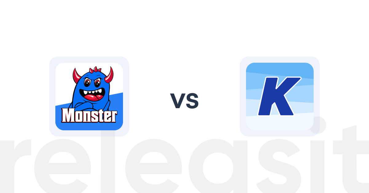 Shopify Upsell and Cross-sell Apps: Monster Post Purchase Upsells vs K: Cross Sell Related Products