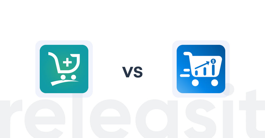 Shopify Upsell and Cross-sell Apps: Qe: Frequently Bought Together vs Cart Upsell—Slide Cart Drawer