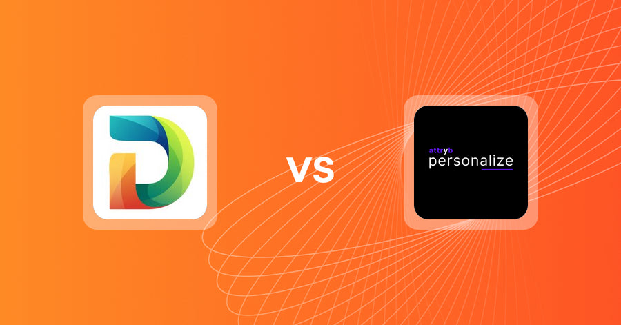 Shopify Upsell and Cross-sell Apps: Debales: AI Sales Agent vs Attryb Personalize