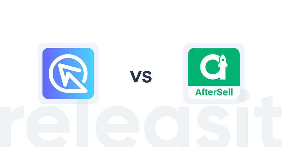 Shopify Upsell and Cross-Sell Apps: Shop Quiz: Product Recommender vs AfterSell Post Purchase Upsell