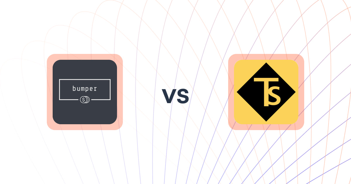 Shopify Upsell and Cross-sell Apps: bumper vs Together Sell