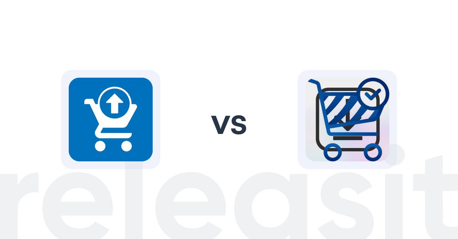 Shopify Upsell and Cross-sell Apps: Ecom Cart Upsell Elite vs VTN Checkout Plus