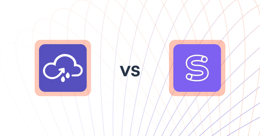 Shopify Upsell and Cross-sell Apps: Weather Spot ‑ Smart Upselling vs Shopcast: Product Recommender