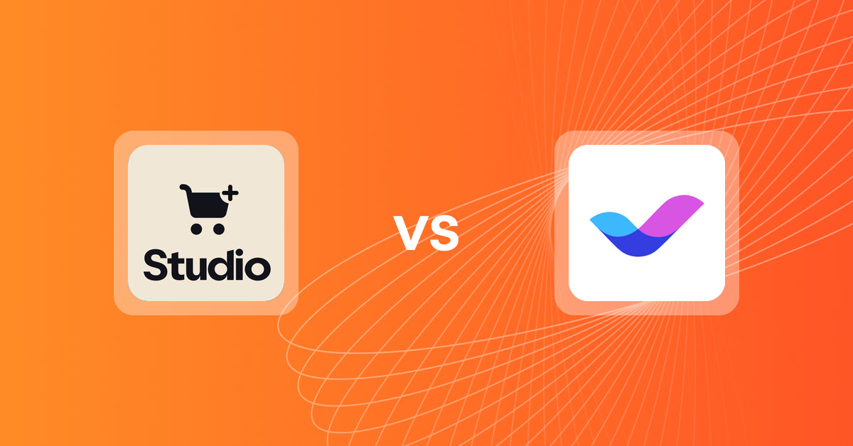 Shopify Upsell and Cross-sell Apps: Checkout Upsell by Studio vs Veda Landing Page Builder