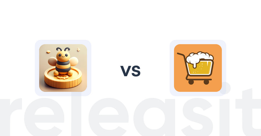 Shopify Upsell and Cross-Sell Apps: FeeBee ‑ Fees and Deposits vs Checkout Brew Upsells & Blocks