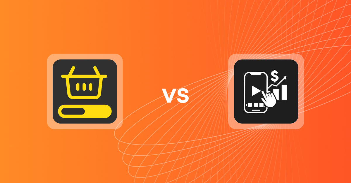 Shopify Upsell and Cross-Sell Apps: MVR Free Shipping Bar & Upsell vs. Shoppable Videos‑UGC Feeds