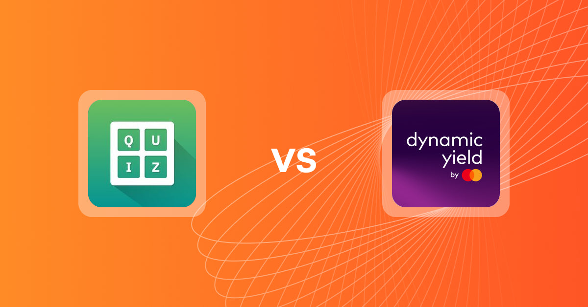 Shopify Upsell and Cross-Sell Apps: Quiz Buddy ‑ Product Quiz vs Dynamic Yield by Mastercard