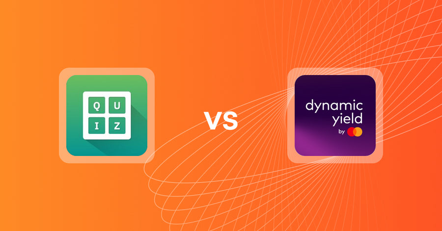 Shopify Upsell and Cross-Sell Apps: Quiz Buddy ‑ Product Quiz vs Dynamic Yield by Mastercard