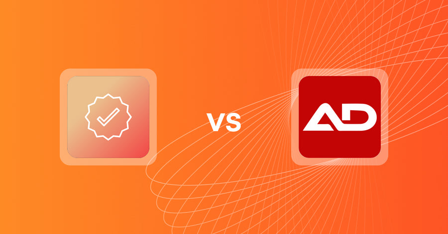 Shopify Upsell and Cross-sell Apps: Mega Verified Product Badges vs Product Bundle & Discount AOD