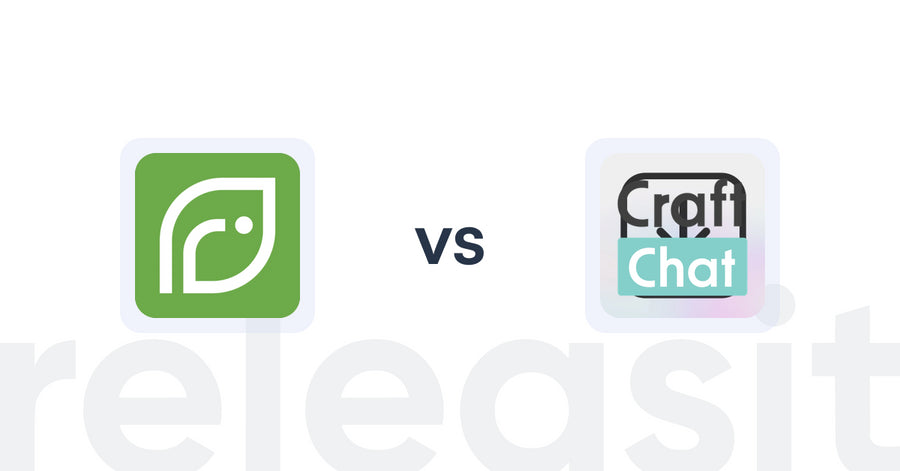 Shopify Upsell and Cross-sell Apps: ReCORE vs CraftChat:Convert Chat to Sale