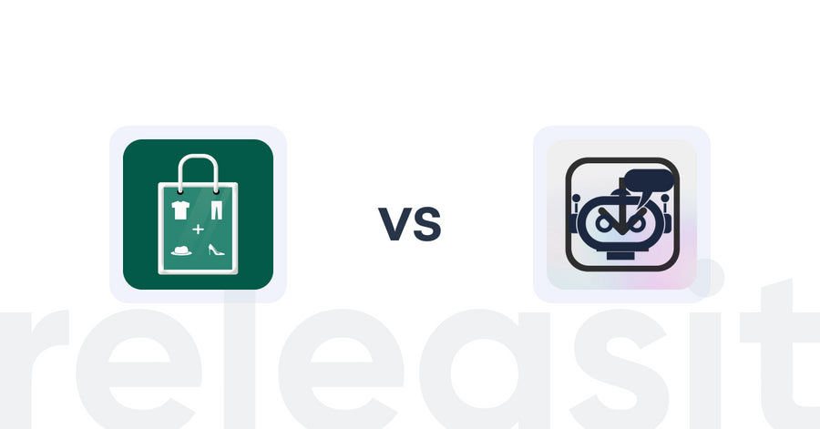 Shopify Upsell and Cross-sell Apps: Shop the Look - Upsell vs RevoChat: AI Sales Chatbot