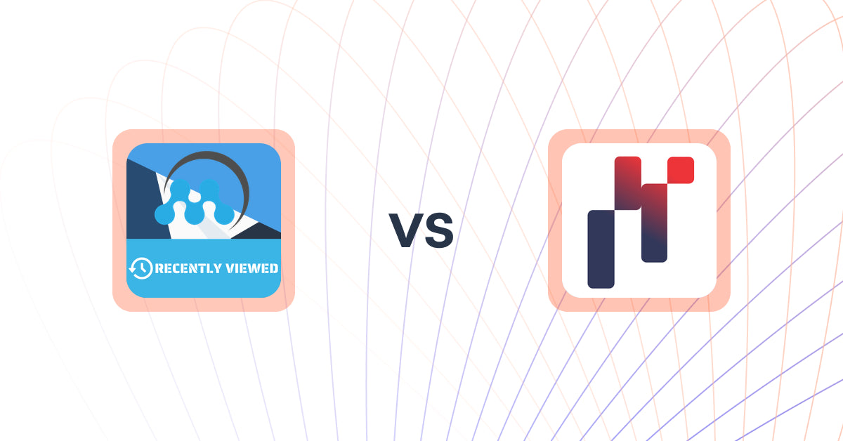 Shopify Upsell and Cross-Sell Apps: MeroxIO Recent Viewed Products vs. Meteonomiqs