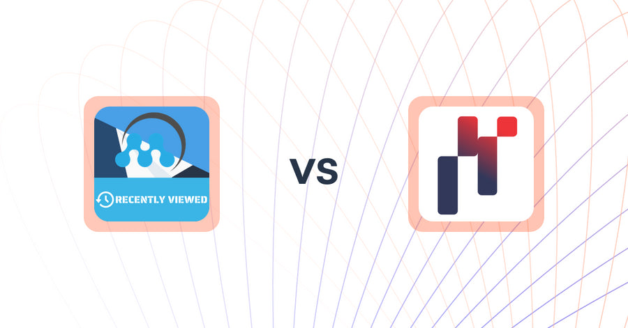 Shopify Upsell and Cross-Sell Apps: MeroxIO Recent Viewed Products vs. Meteonomiqs