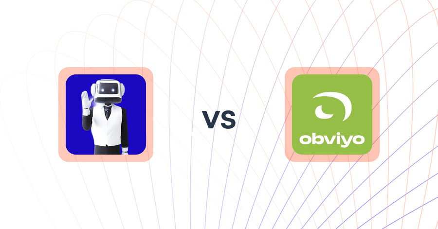 Shopify Upsell and Cross-sell Apps: ShopCierge — AI Sales Chatbot vs Obviyo Recommend & Personalize