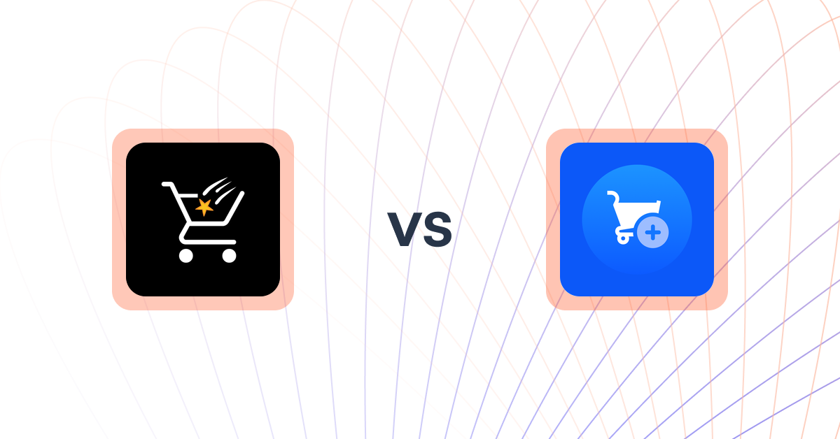 Shopify Upsell and Cross-sell Apps: Checkout Star: Improve AOV, CRO vs Wizy Product Recommendation