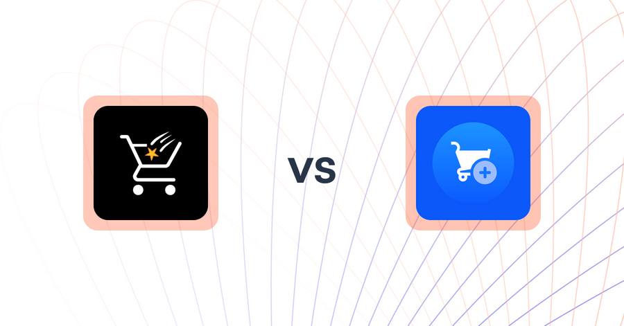 Shopify Upsell and Cross-sell Apps: Checkout Star: Improve AOV, CRO vs Wizy Product Recommendation