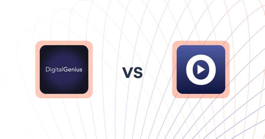 Shopify Upsell and Cross-sell Apps: DigitalGenius vs Vydio: Video Based Upsells