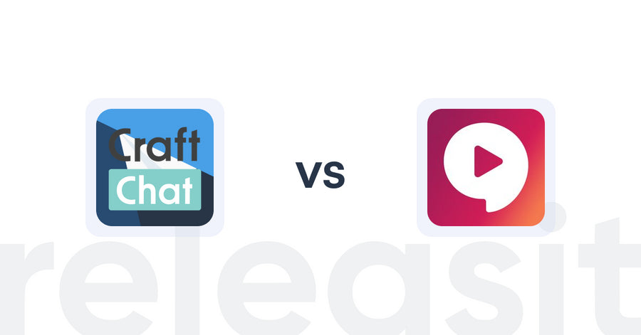 Shopify Upsell and Cross-sell Apps: CraftChat:Convert Chat to Sale vs Live 1:1 Video Chat » Uptok