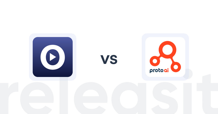 Shopify Upsell and Cross-sell Apps: Vydio: Video Based Upsells vs Proto AI Commerce