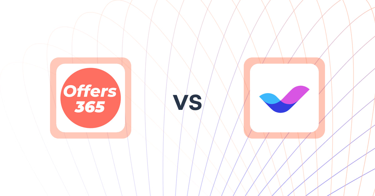 Shopify Upsell and Cross-sell Apps: Offers365 Post Purchase Upsell vs Veda Landing Page Builder