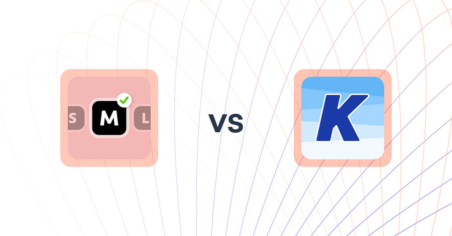 Shopify Upsell and Cross-Sell Apps: Fit Quiz: Size Recommendation vs. K: Cross Sell Related Products