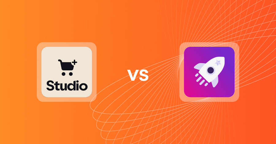 Shopify Upsell and Cross-sell Apps: Checkout Upsell by Studio vs AOV Booster ‑ Bundles & Upsell