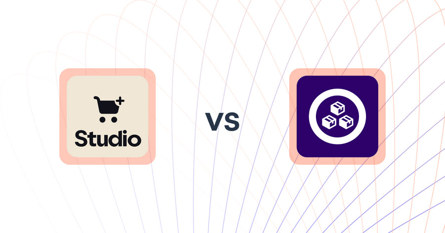 Shopify Upsell and Cross-sell Apps: Checkout Upsell by Studio vs MCE: Product Addons & Bundles