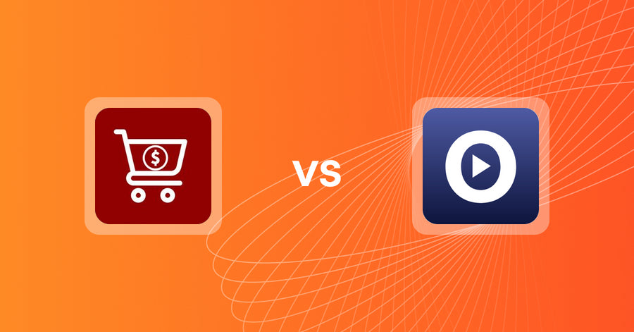 Shopify Upsell and Cross-sell Apps: Cross sell upsell master c1g vs Vydio: Video Based Upsells