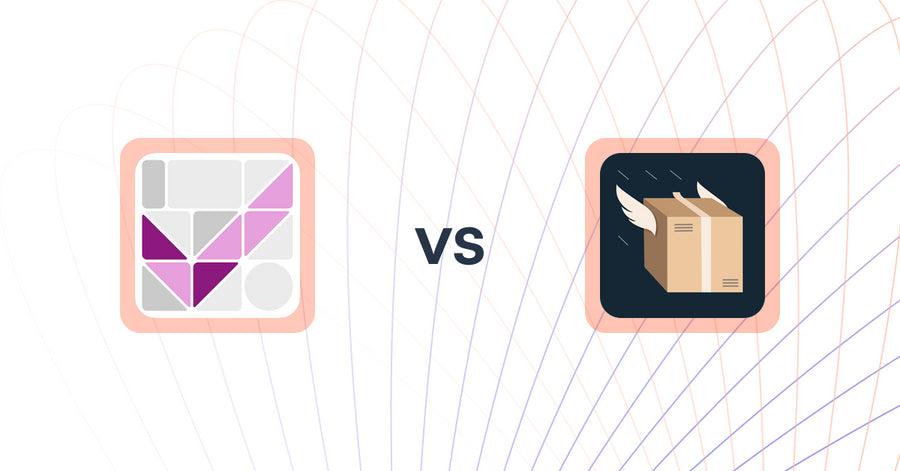 Shopify Upsell and Cross-Sell Apps: レコメンド .amp vs ASoft: Free Shipping Popup