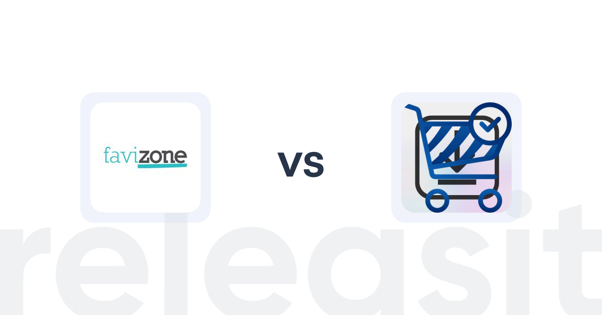Shopify Upsell and Cross-Sell Apps: Favizone: Upsell & Cross-Sell vs. VTN Checkout Plus