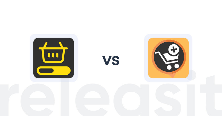Shopify Upsell and Cross-sell Apps: MVR Free Shipping Bar & Upsell vs. Upsell & Cross sell ‑ Appsell