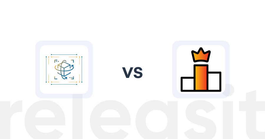Shopify Upsell and Cross-Sell Apps: Digiware AI Products Recommend vs. Rank King: Best Seller Ranking