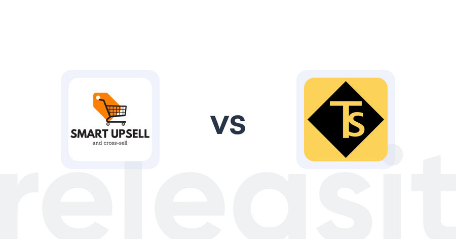 Shopify Upsell and Cross-sell Apps: Smart Upsell vs Together Sell