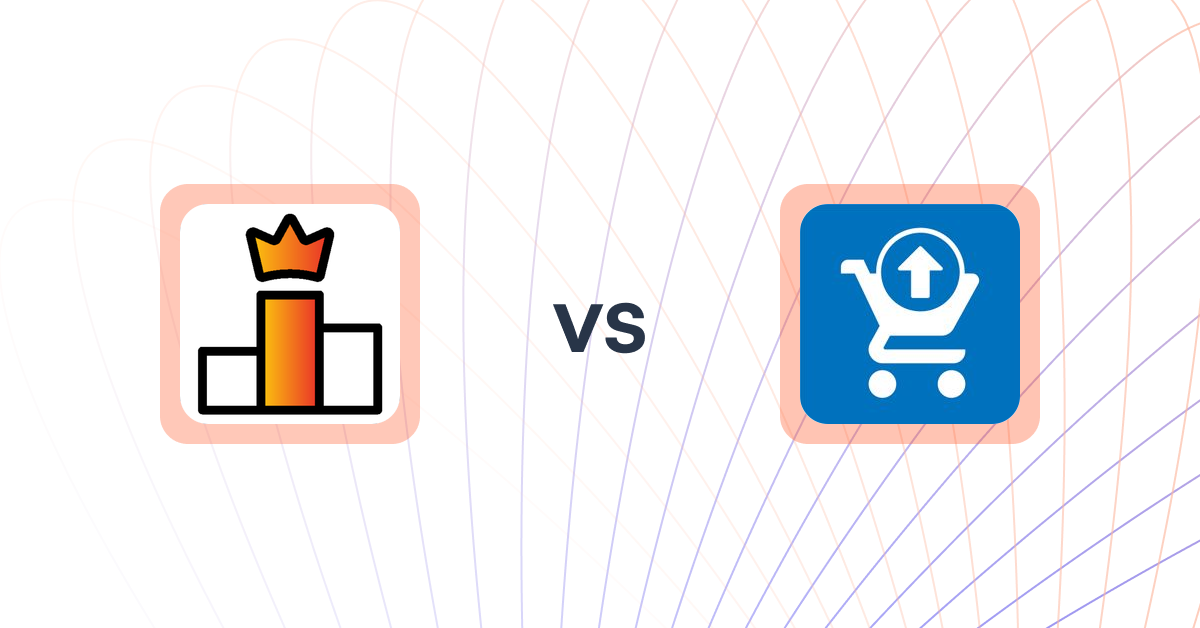 Shopify Upsell and Cross-sell Apps: Rank King: Best Seller Ranking vs. Ecom Cart Upsell Elite