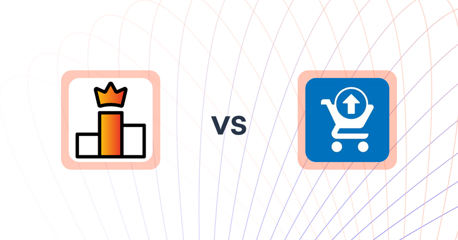 Shopify Upsell and Cross-sell Apps: Rank King: Best Seller Ranking vs. Ecom Cart Upsell Elite