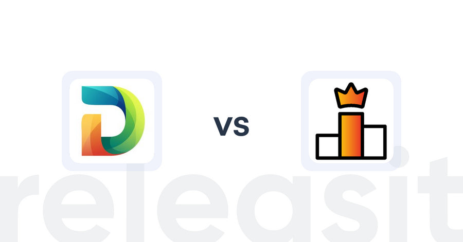 Shopify Upsell and Cross-sell Apps: Debales: AI Sales Agent vs Rank King: Best Seller Ranking
