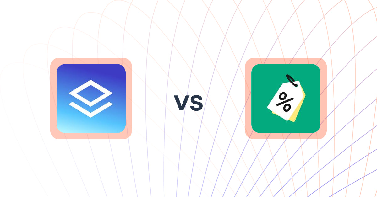 Shopify Upsell and Cross-sell Apps: Brizy Landing Page Builder vs Discounty: Bulk Discount Sales