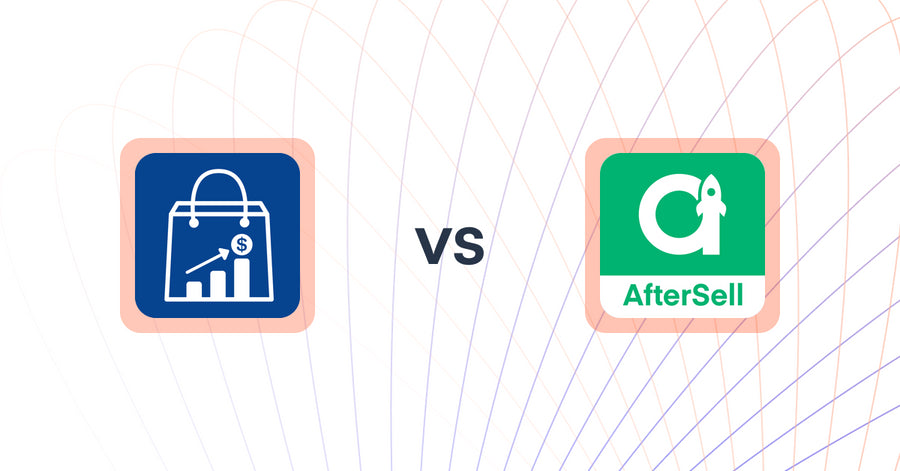 Shopify Upsell and Cross-Sell Apps: iCart Cart Drawer Cart Upsell vs. AfterSell Post Purchase Upsell