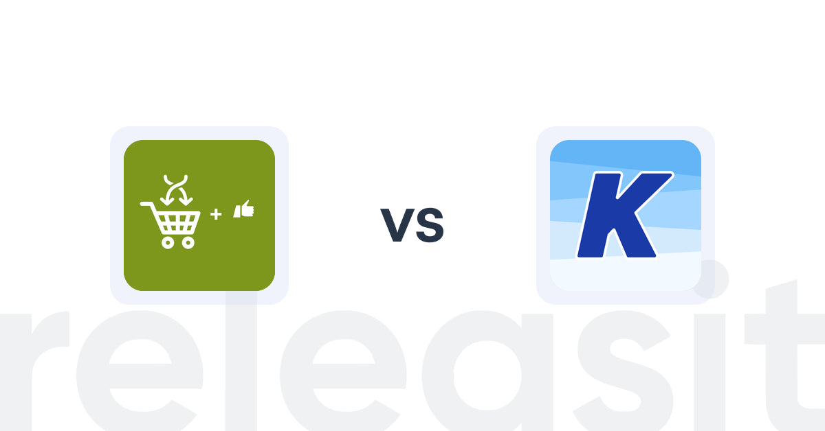 Shopify Upsell and Cross-sell Apps: Cross ‑ Sell Upsell Ace vs K: Cross Sell Related Products
