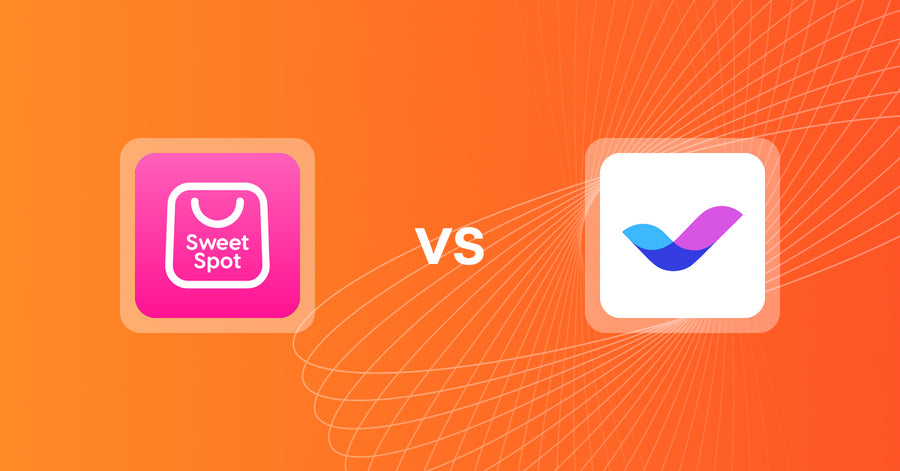 Shopify Upsell and Cross-Sell Apps: SweetSpot Post Purchase Upsell vs Veda Landing Page Builder